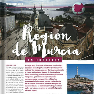 Regin de Murcia es infinita - Travel Manager
