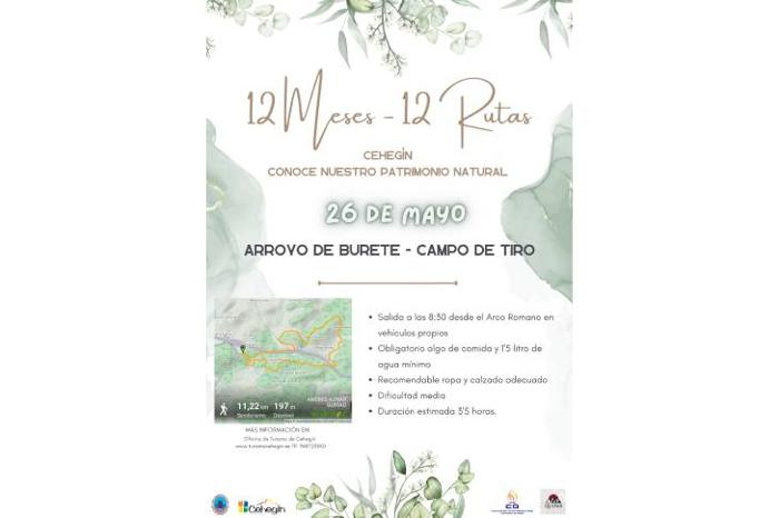 12 MESES 12 RUTAS. ARROYO DE BURETE - CAMPO DE TIRO