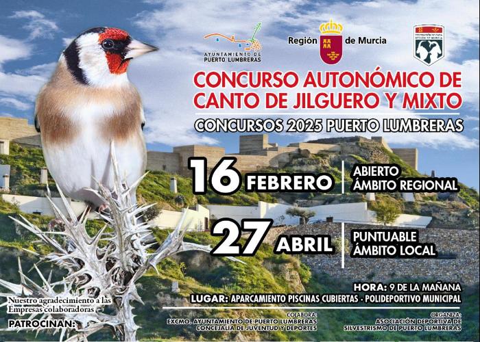 CONCURSO AUTONMICO DE CANTO DE JILGUERO Y MIXTO