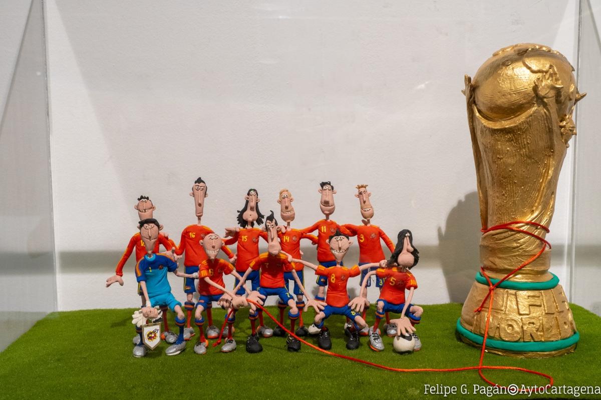 EL MUSEO ARQUEOLGICO DE CARTAGENA MUESTRA LA HISTORIA DEL DEPORTE CON FIGURAS DE PLASTILINA
