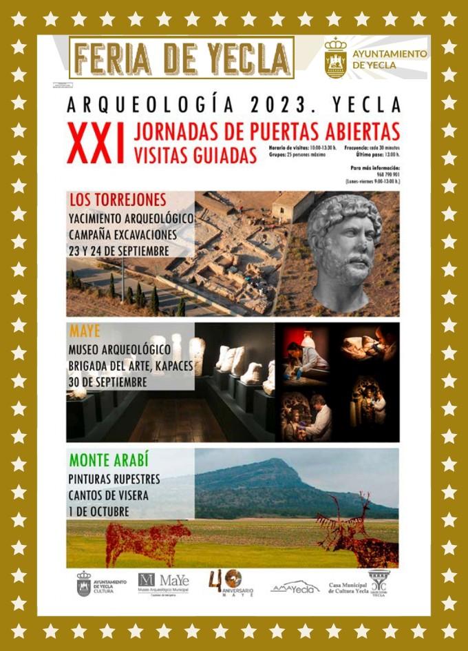 JORNADAS DE PUERTAS ABIERTAS EN YACIMIENTOS ARQUEOLGICOS