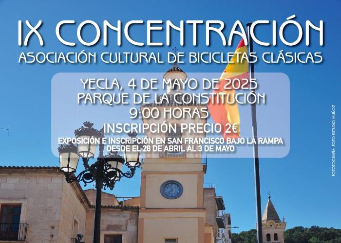 IX CONCENTRACIN DE BICICLETAS CLSICAS LAS GALGAS