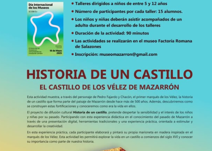 HISTORIAS DE UN CASTILLO. SEMANA DE LOS MUSEOS 