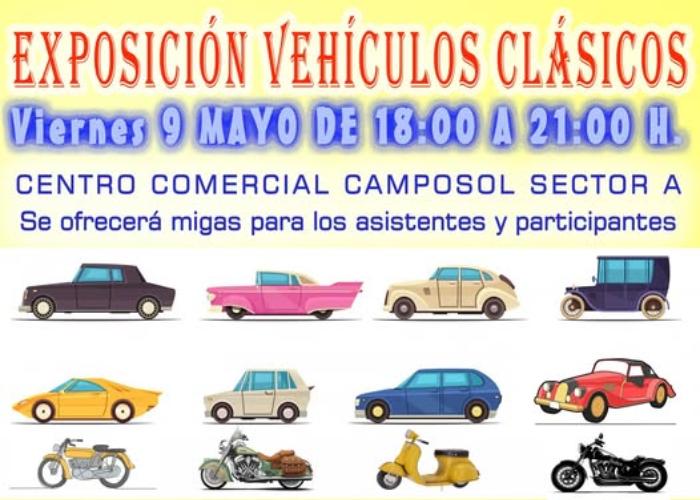 EXPOSICIN DE VEHCULOS CLSICOS EN CAMPOSOL 