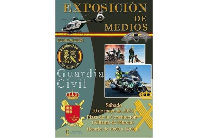 EXPOSICIN DE MEDIOS DE LA GUARDIA CIVIL