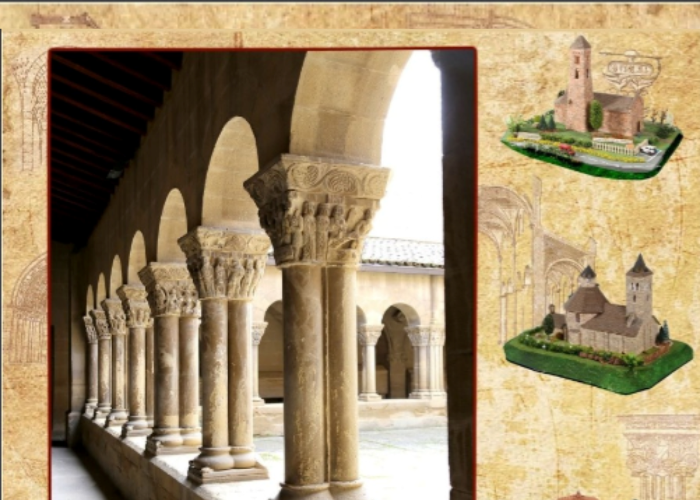 EXPOSICIN ROMNICAS MAQUETAS DE IGLESIAS MEDIEVALES