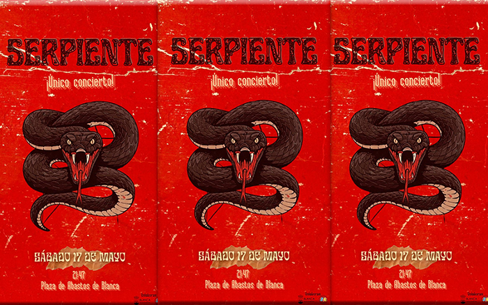 SERPIENTE EN CONCIERTO