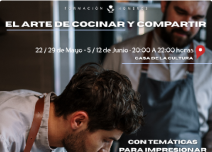 TALLER GRATUITO. EL ARTE DE COCINAR Y COMPARTIR