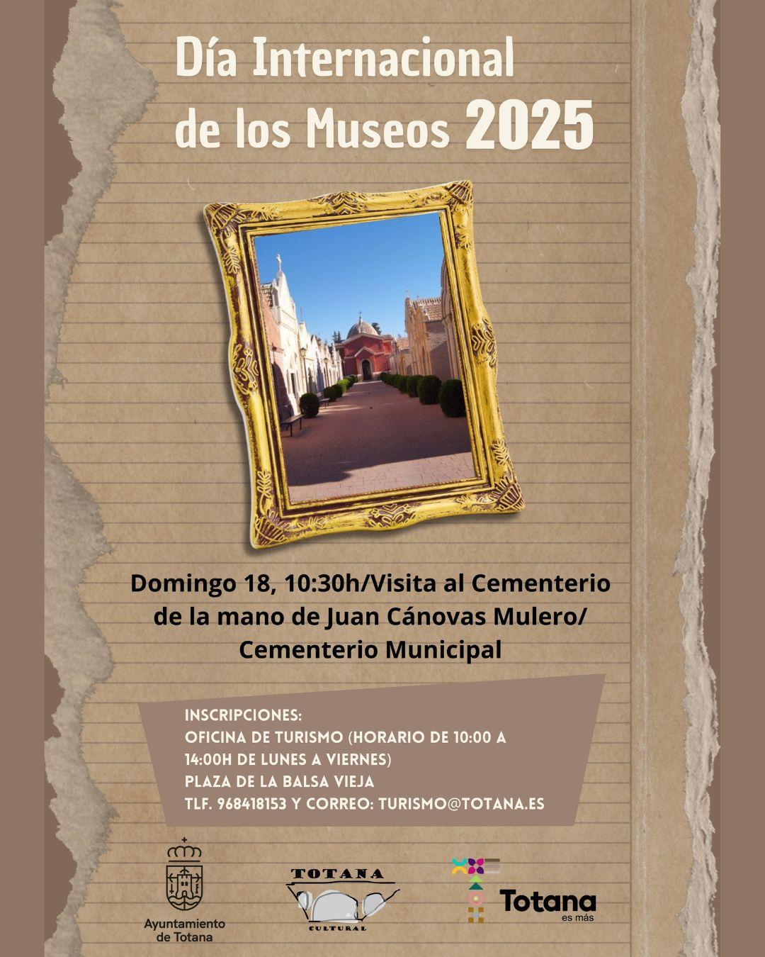 VISITA AL CEMENTERIO DE LA MANO DE JUAN CANOVAS MULERO