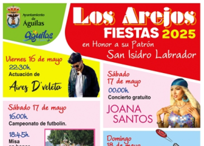 FIESTAS DE LOS AREJOS 2025