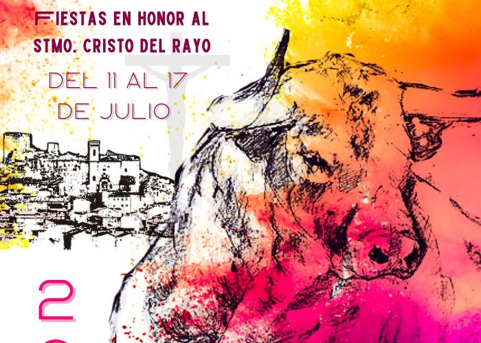 CARTEL ANUNCIADOR FIESTAS MAYORES DE MORATALLA DEL 11 AL 17 DE JULIO.