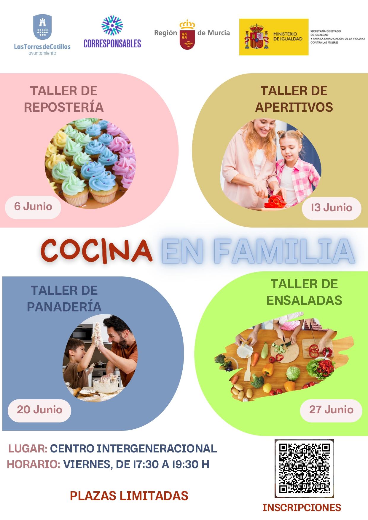 TALLERES DE COCINA EN FAMILIA