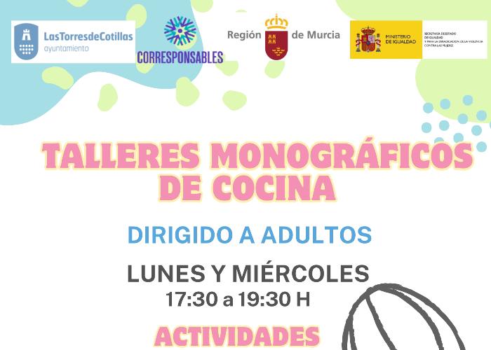 TALLERES MONOGRFICOS DE COCINA