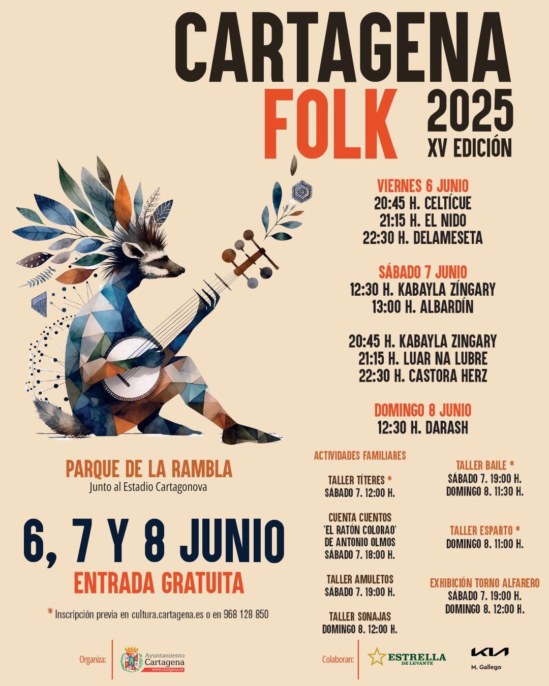 XV CARTAGENA FOLK