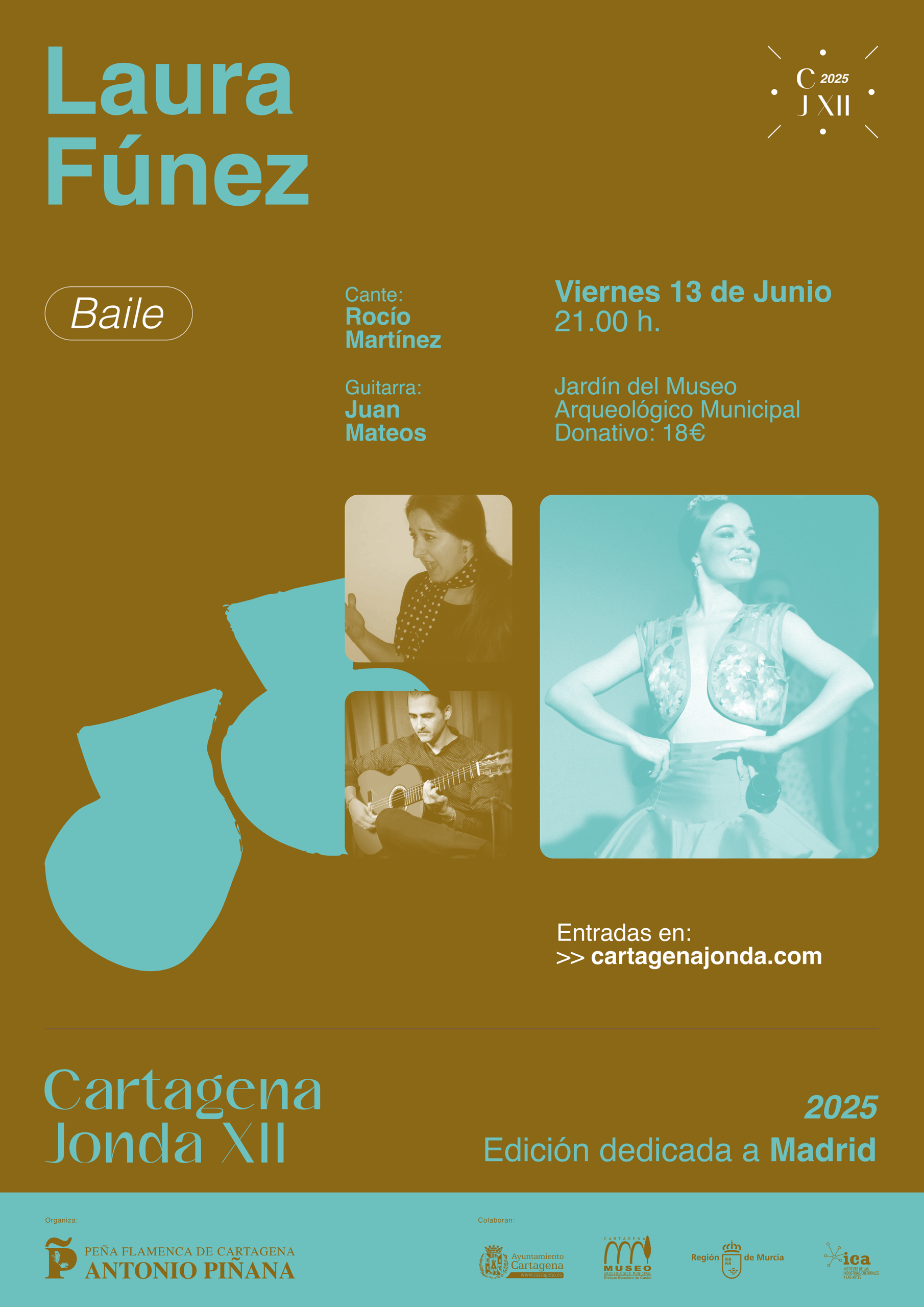  CARTAGENA JONDA XII: ACTUACION DE LA BAILAORA LAURA FNEZ