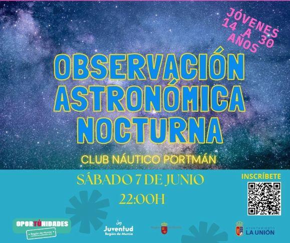 OBSERVACIN ASTRONMICA NOCTURNA EN PORTMAN
