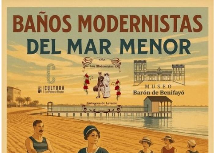 BAOS MODERNISTAS DEL MAR MENOR. SAN  PEDRO DEL PINATAR 2025
