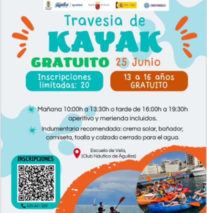 TRAVESA EN KAYAK
