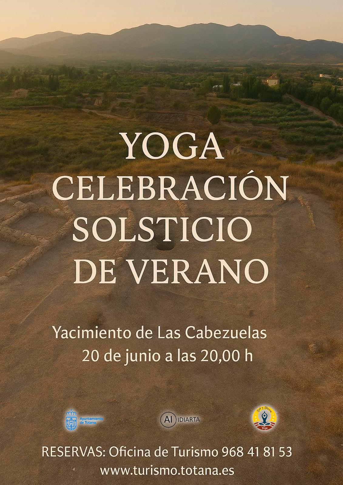 YOGA CON ANA EN EL YACIMIENTO DEL VILLAR DE LAS CABEZUELAS