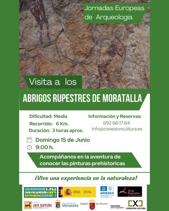 JORNADAS EUROPEAS DE ARQUEOLOGA_ CENTRO  ARTE RUPESTRE DE MORATALLA