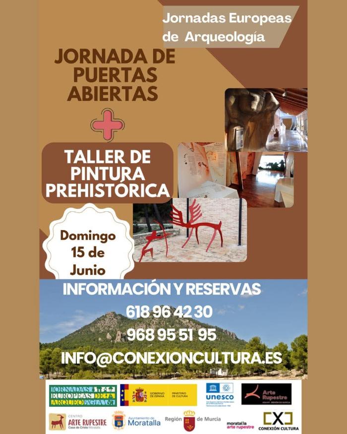 JORNADAS EUROPEAS DE ARQUEOLOGA_ CENTRO  ARTE RUPESTRE DE MORATALLA