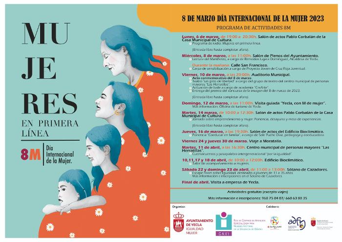 MUJERES EN PRIMERA LNEA-CONMEMORACIN 8M - DA  INTERNACIONAL DE LA MUJER  