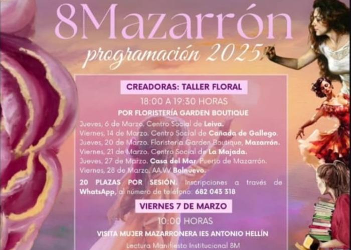 PROGRAMACIN DE LA SEMANA DE LA MUJER 2025