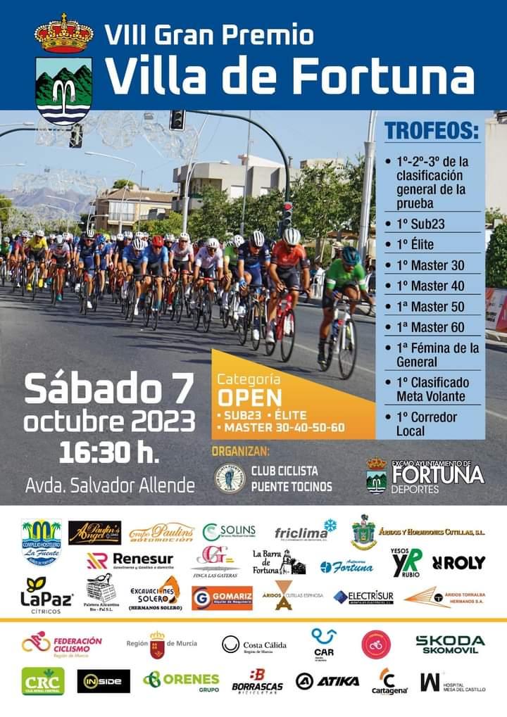 VIII GRAN PREMIO DE CICLISMO VILLA DE FORTUNA VIII GRAN PREMIO DE CICLISMO VILLA DE FORTUNA