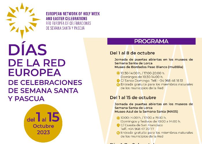 VISITA GUIADA: MUSEOS Y MONUMENTOS DE LA SEMANA SANTA LORQUINA 2023