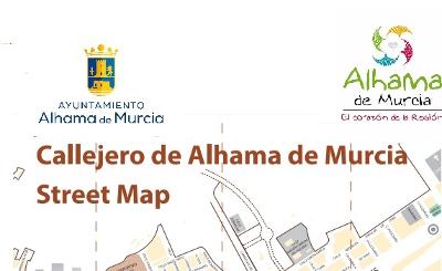 Callejero de Alhama. Ed. 8 - Alhama's Street map