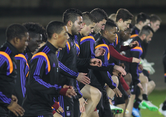 Anderlecht training