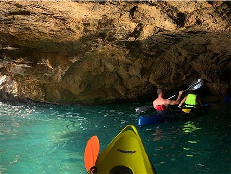 Dos en uno: Kayak y snorkel en el Mediterrneo