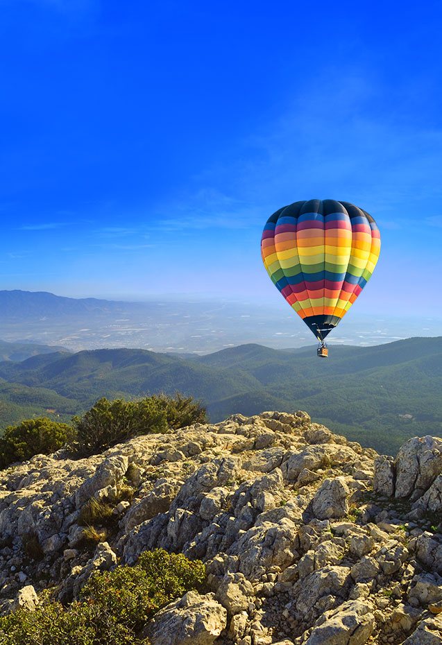 Paseo en globo entre Carrascoy y Sierra Espua