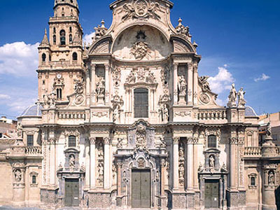 Detail of Murcia Cathedral