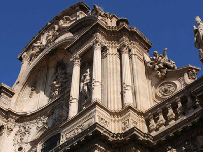 Detail of Murcia Cathedral