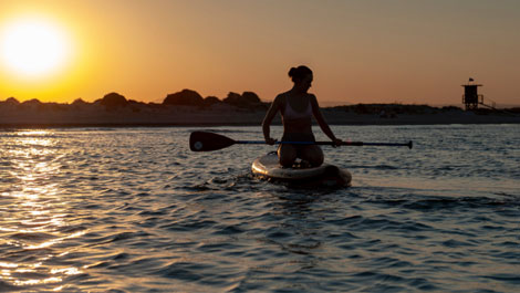 Dónde practicar paddle surf Dónde practicar paddle surf