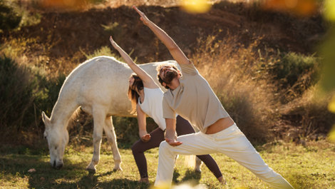 8 experiencias de yoga en  la naturaleza