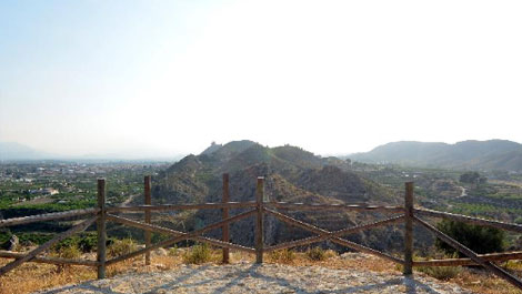 Mirador de El Cigarallejo en Mula