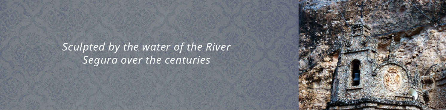 Sculpted by the water of the River Segura over the centuries