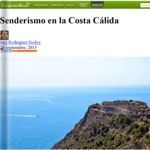 Senderismo en la Costa Clida - escapadarural