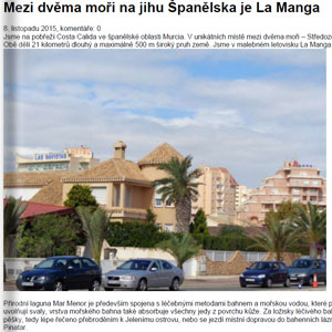 Mezi dvema mori na jihu panelska je La Manga - FamilyFreshNews.cz