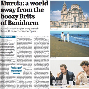 Murcia: a world away from the boozy Brits of Benidorm - Eastbourne Herald