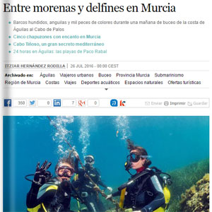 Entre morenas y delfines en Murcia - El Viajero. El País