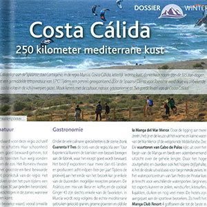 Costa cálida. 250 kilometer mediterranean kust