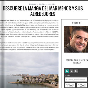 Descubre La Manga del Mar Menor y sus alrededores-Hanway