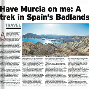 Have Murcia on me: A trek in Spain's Badlands - Weekend
