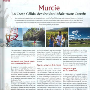 Murcie La Costa Cálida, destination idéale toute lánnée TRAVEL MAGAZINE