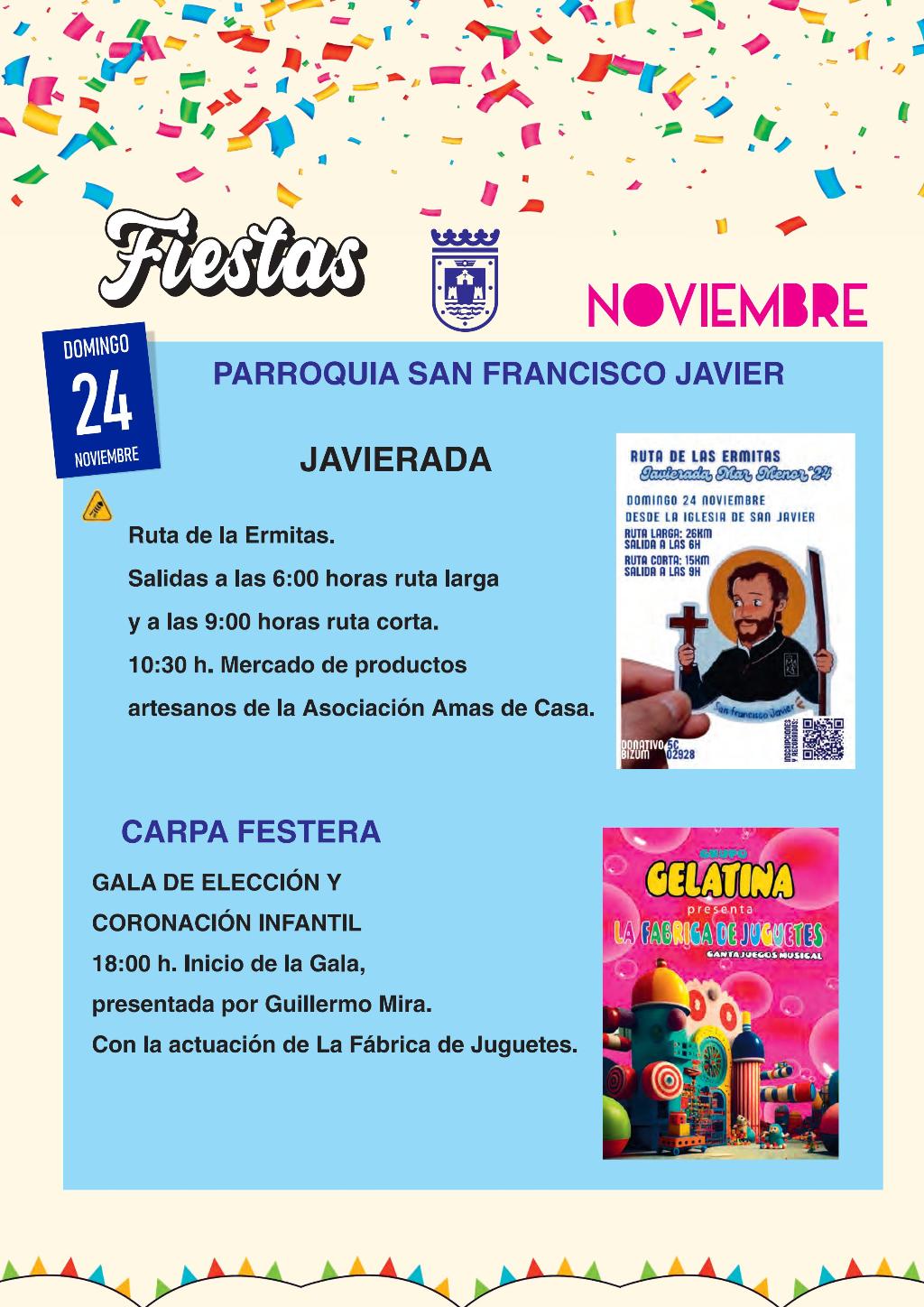 FIESTAS PATRONALES SAN JAVIER