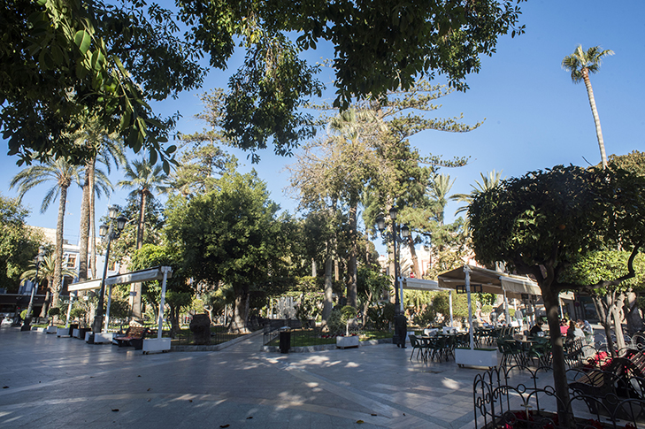 GLORIETA DE LA PLAZA DE ESPAA