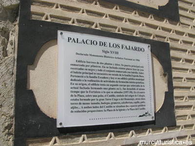 PALACIO DE LOS FAJARDO